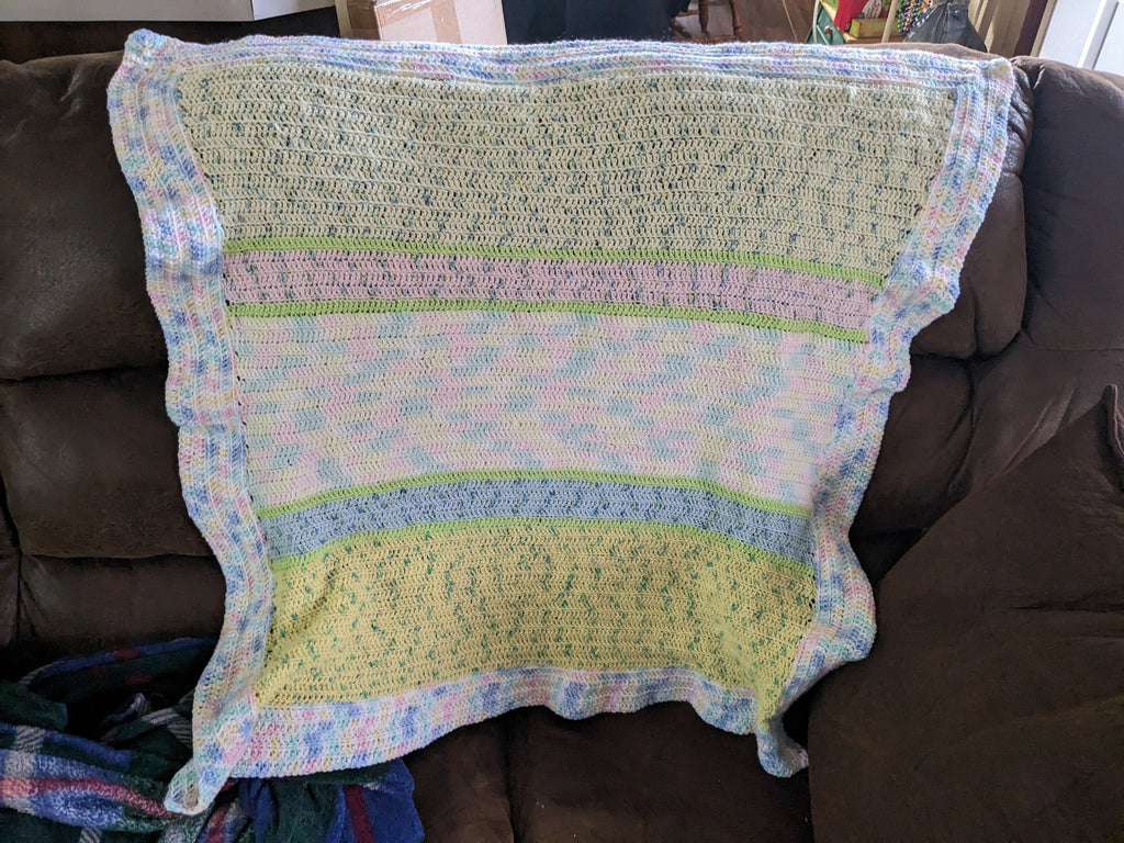 CROCHETED HANDMADE BABY BLANKETS